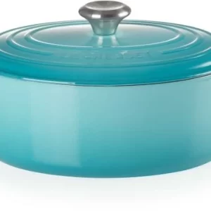 Le Creuset Bräter Signature Oval In Karibik 31 Cm / 6,3 L 10