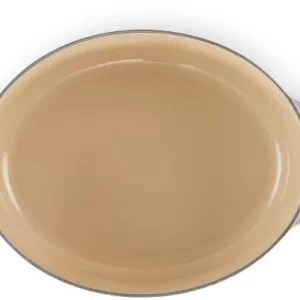 Le Creuset Bräter Signature Oval In Perlgrau 35 Cm / 8,9 L 15