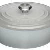 Le Creuset Bräter Signature Oval In Perlgrau 31 Cm / 6,3 L 23