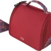 Lurch Lunch-Bag Mit Serviette 35x35cm Mandala Red 20