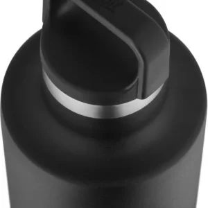 Esbit SCULPTOR Edelstahl Isolierflasche “Standard Mouth”, 1L, Schwarz 18