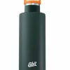 Esbit SCULPTOR Edelstahl Isolierflasche “Standard Mouth”, 1L, Forest Green 20