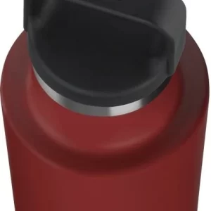 Esbit SCULPTOR Edelstahl Isolierflasche “Standard Mouth”, 750ml, Burgundy 18