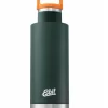 Esbit SCULPTOR Edelstahl Isolierflasche “Standard Mouth”, 750ml, Forest Green 8