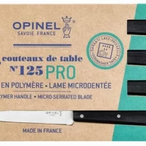 Opinel Tafelmesser-Set No. 125 Pro, 4er-Set 9