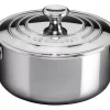 Le Creuset Bratentopf 3-ply PLUS 24 Cm / 19,5 Cm / 12 Cm / 5,3 L 16