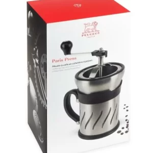 PEUGEOT Kombinierte Kaffeemühle Und Kaffeebereiter 2-in-1 Paris Press 16