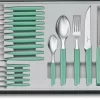 Victorinox Swiss Modern Besteck-Set Mit Steakmessern, 24-teilig, Minzgrün 5