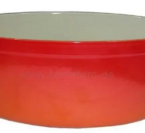 Le Creuset Saftbräter Doufeu Oval Aus Gusseisen In Ofenrot 32 X 25 Cm / 6,9 Liter 11