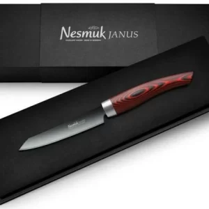 Nesmuk Officemesser Janus In Micarta Red 6