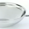 Demeyere Wok Mit Flachem Boden/ Gegengriff 36 Cm/ 8,5 Liter/ 12 Cm 8