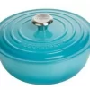 Le Creuset Familientopf La Marmite Aus Gusseisen In Karibik, 26 Cm 8